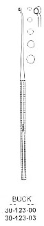 Buck Curettes, Single Ended, Angled